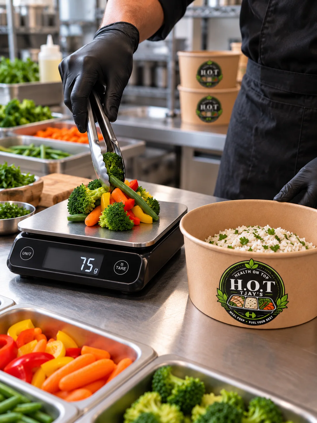 Right portions: Every meal is portioned with consistency, so you get what you ordered, every time.