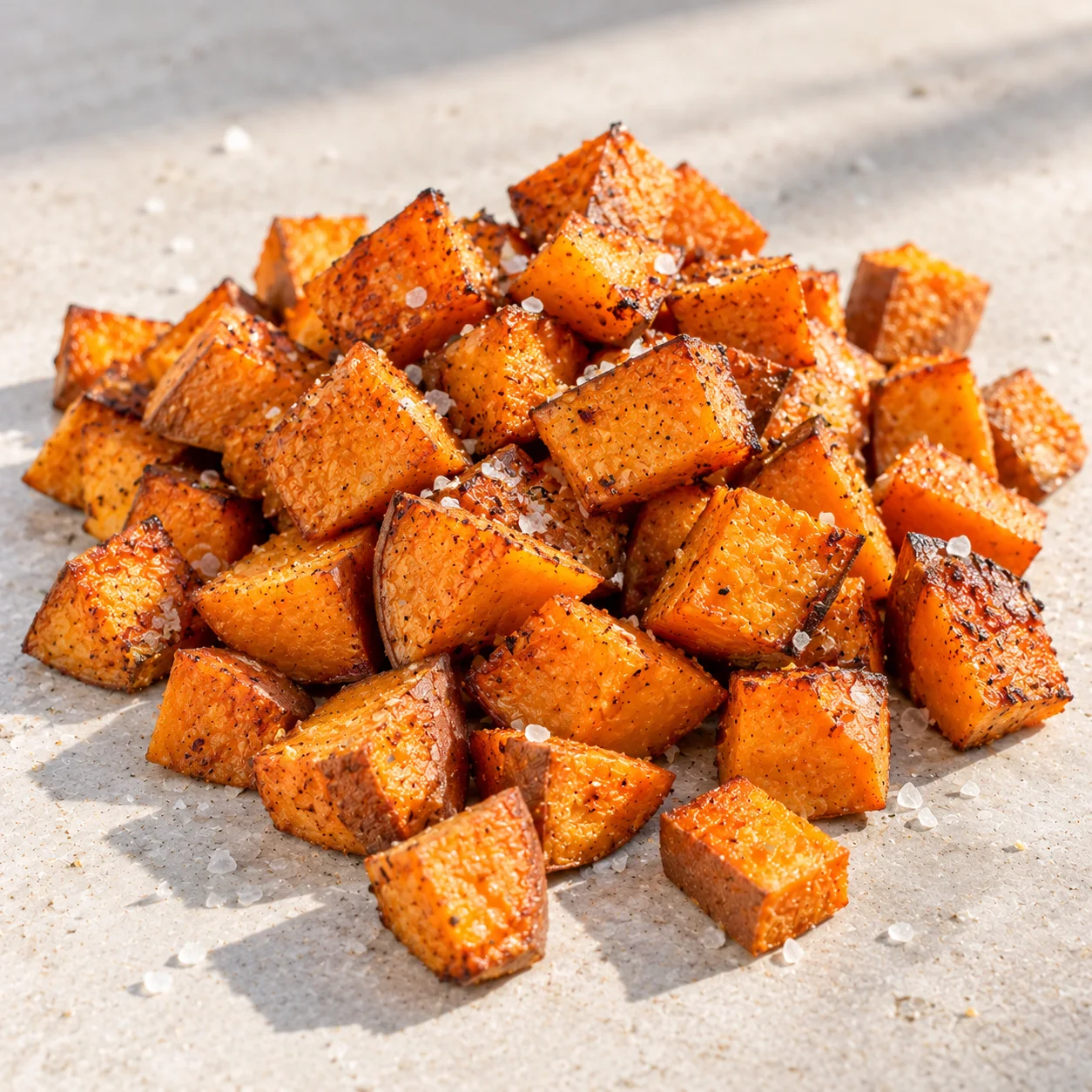Salted Sweet Potatoes